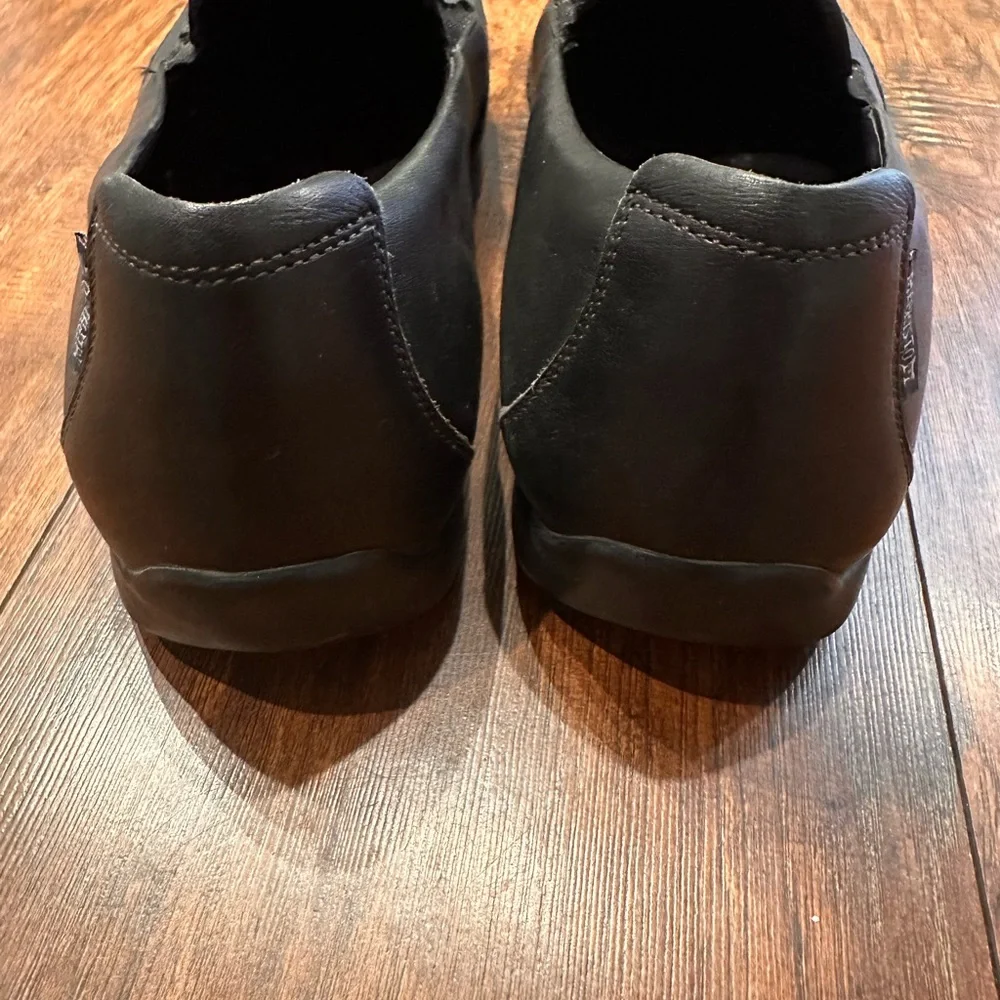 MEPHISTO Men's Edlef Black leather loafer Driving Shoe Breathable MSRP $339 13